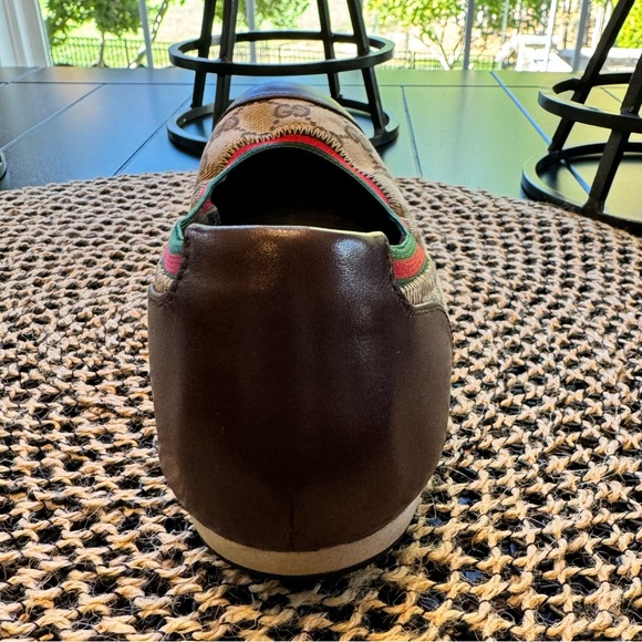 Gucci GG Elastic Monogram Flat EU 39 - Picture 11 of 15